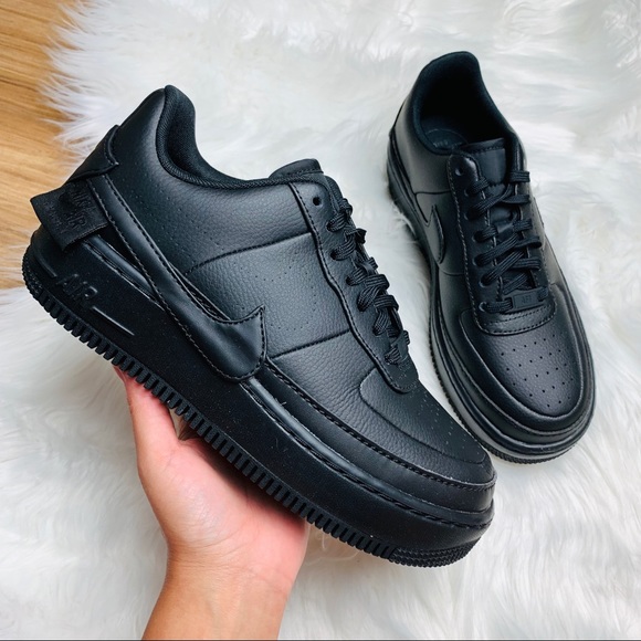 nike air force 1 jester triple black